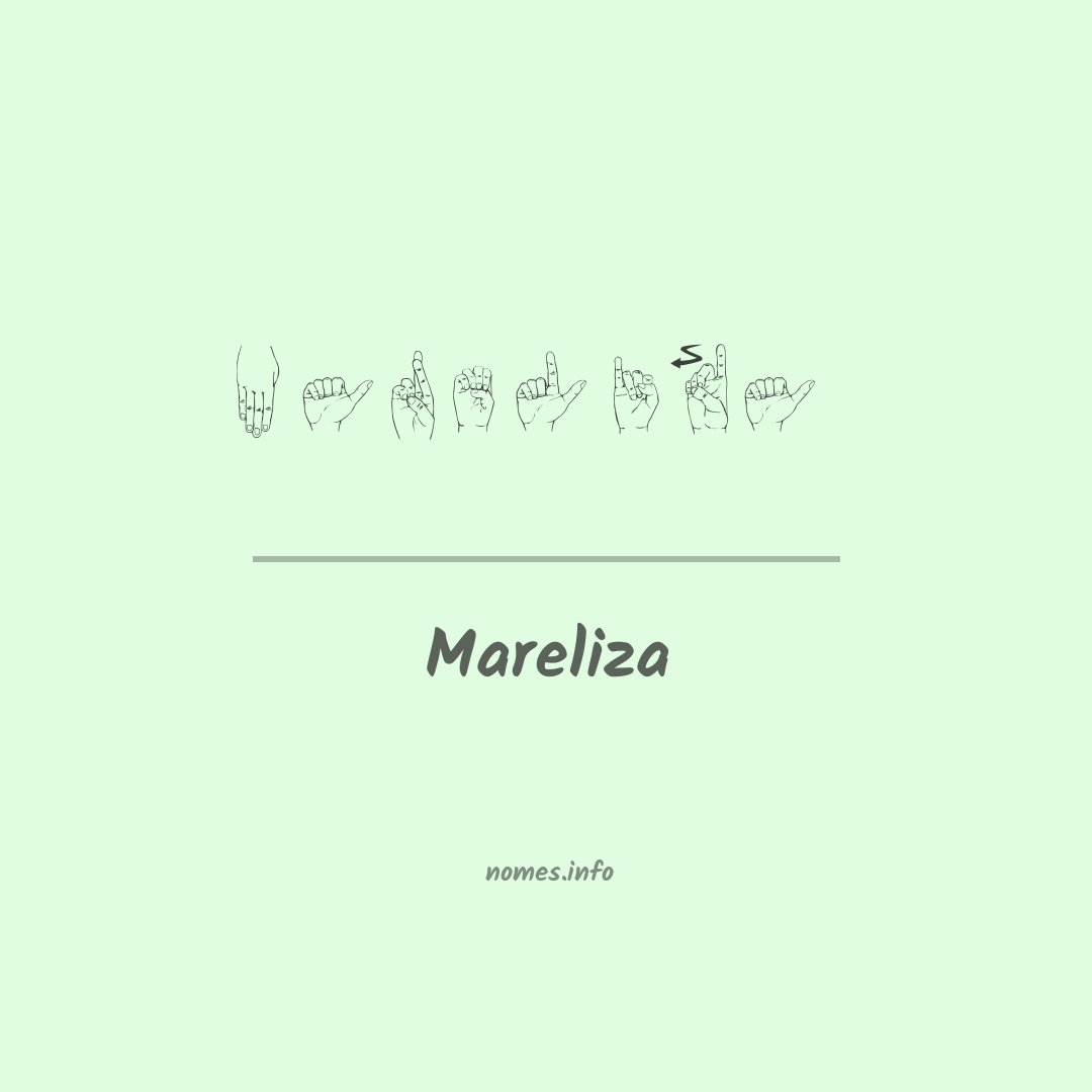 Mareliza em Libras