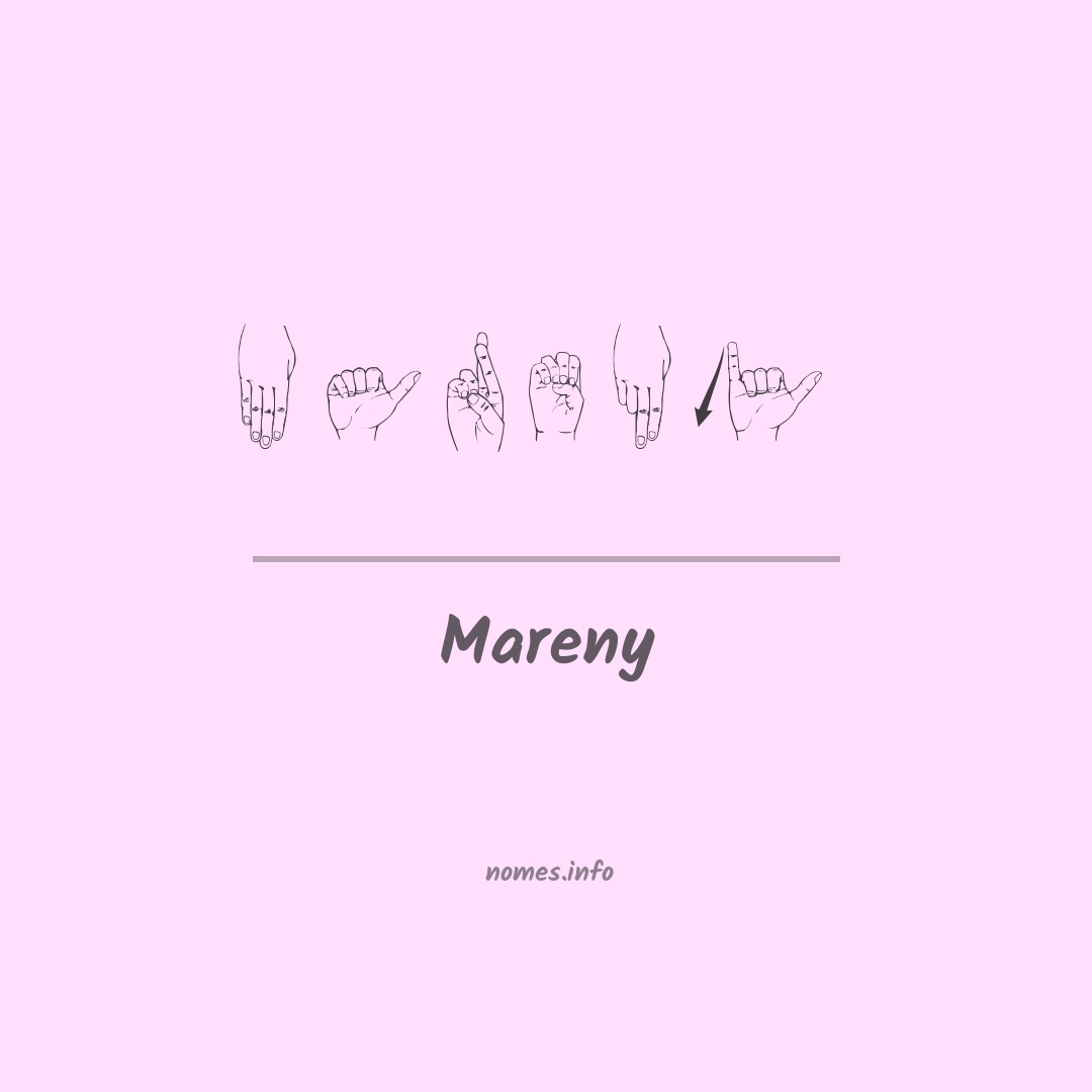 Mareny em Libras