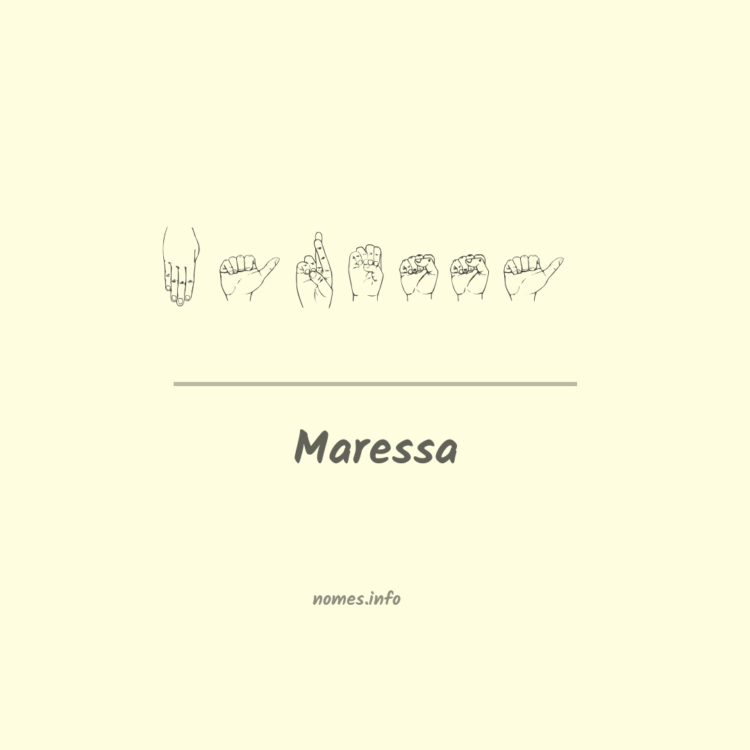 Maressa em Libras