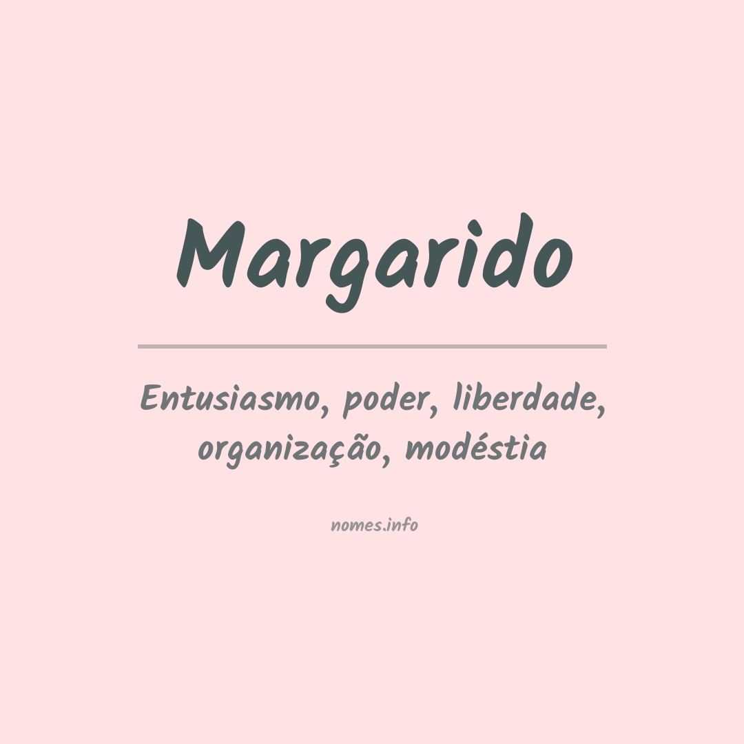Significado do nome Margarido