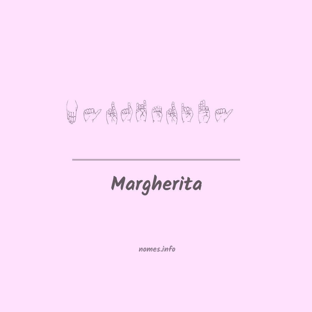 Margherita em Libras