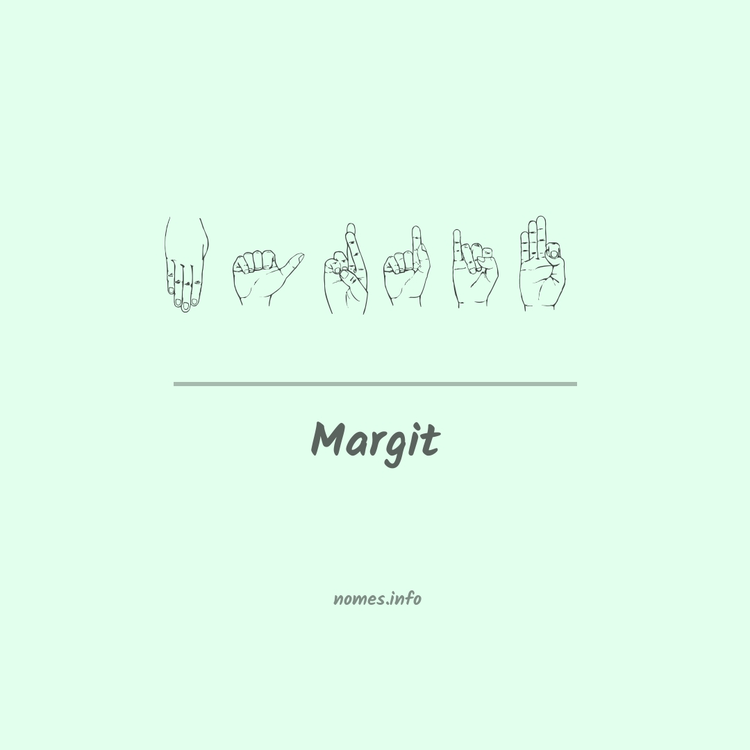 Margit em Libras