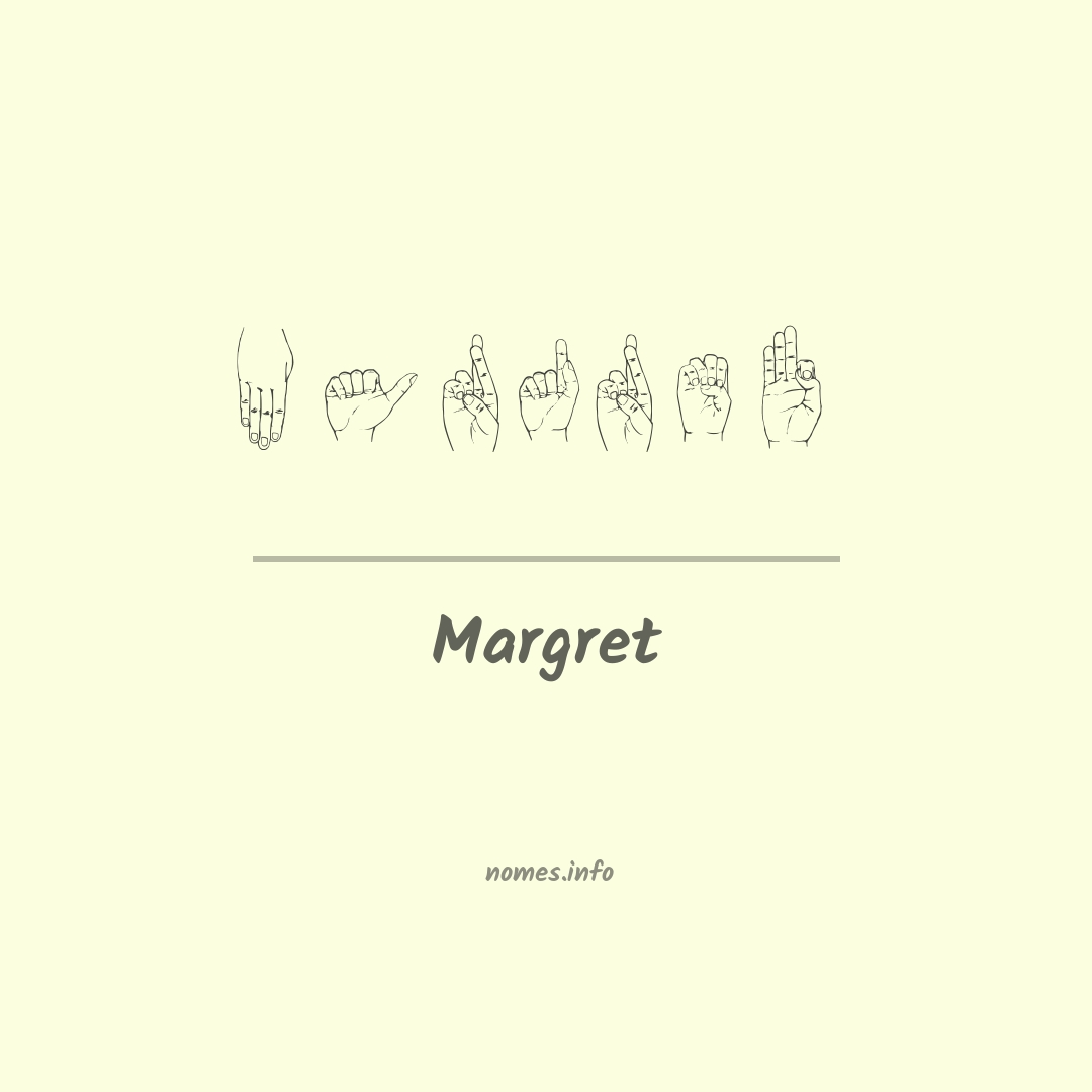 Margret em Libras