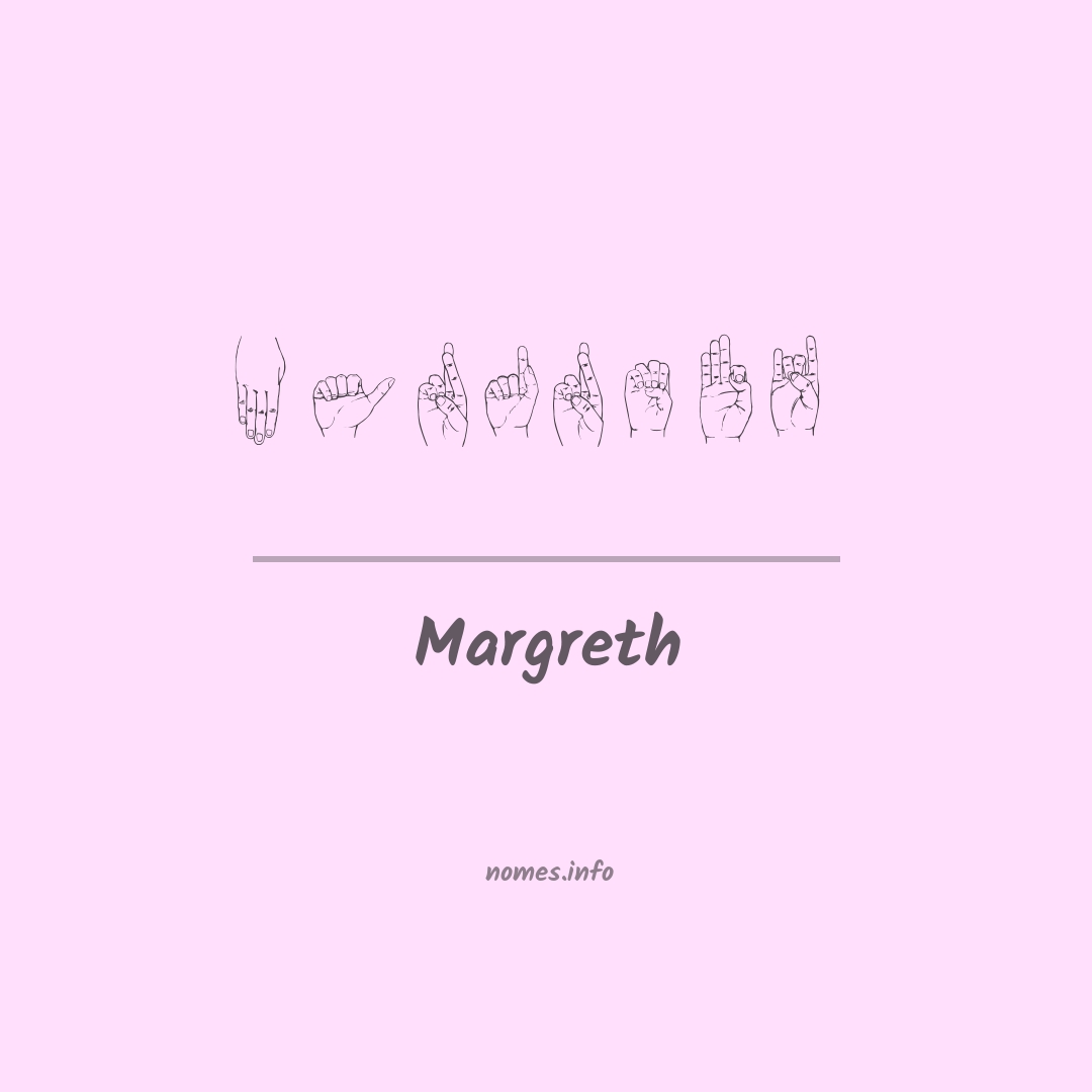 Margreth em Libras