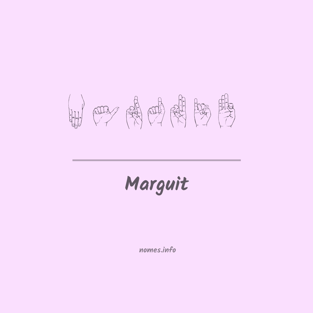 Marguit em Libras