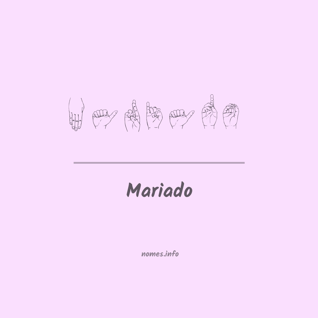 Mariado em Libras