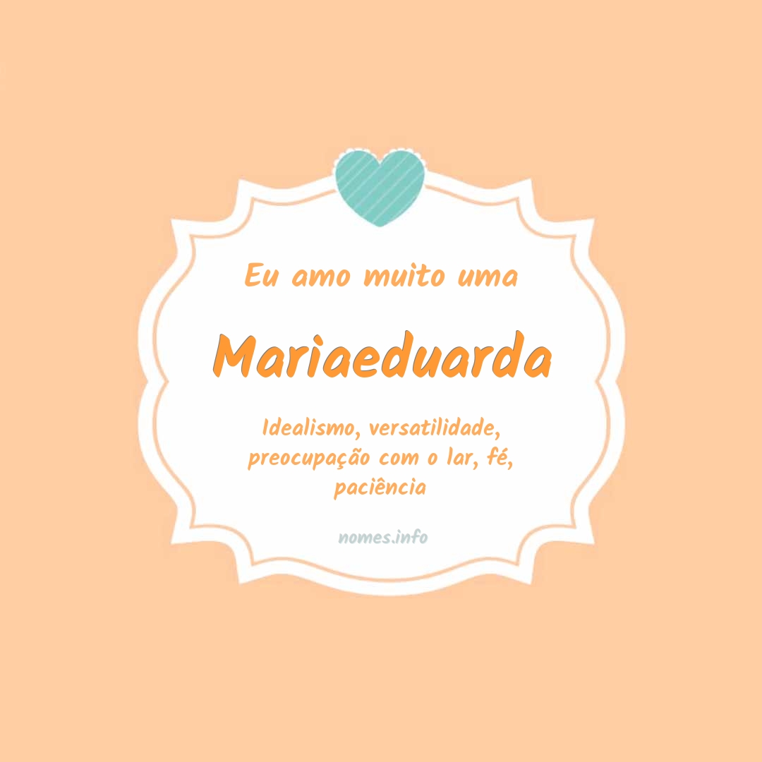 Eu amo muito Mariaeduarda Eu amo muito Mariaeduarda