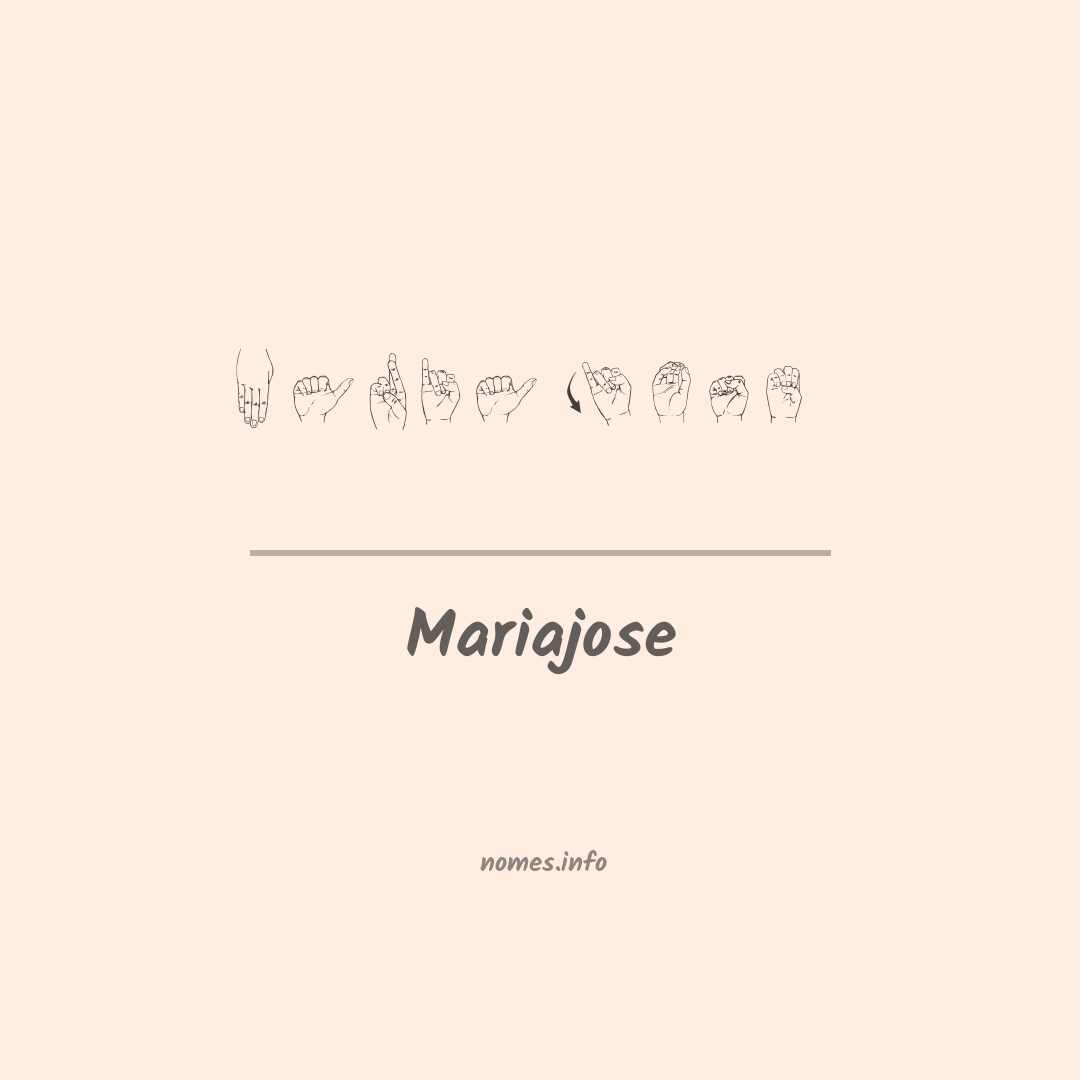 Mariajose em Libras