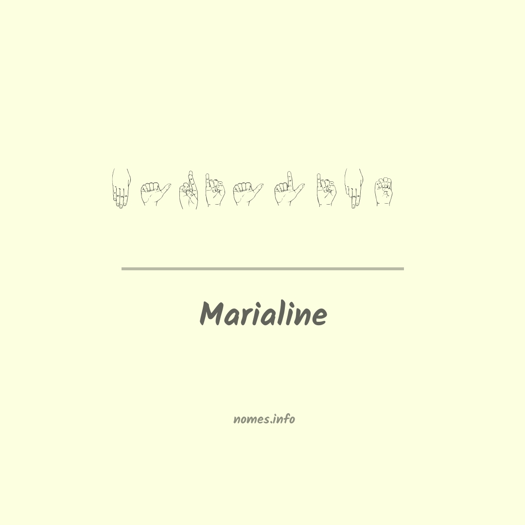 Marialine em Libras