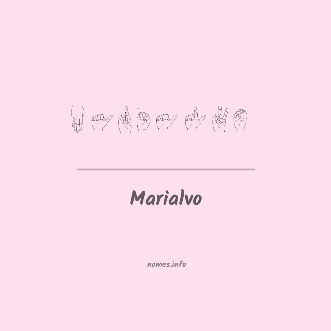 Marialvo em Libras Marialvo em Libras