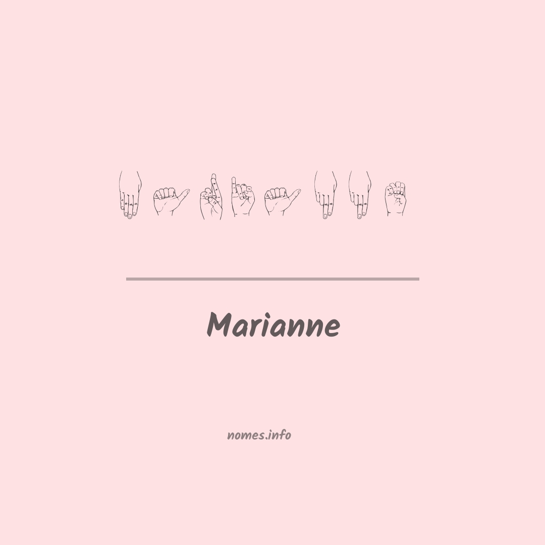 Marianne em Libras Marianne em Libras