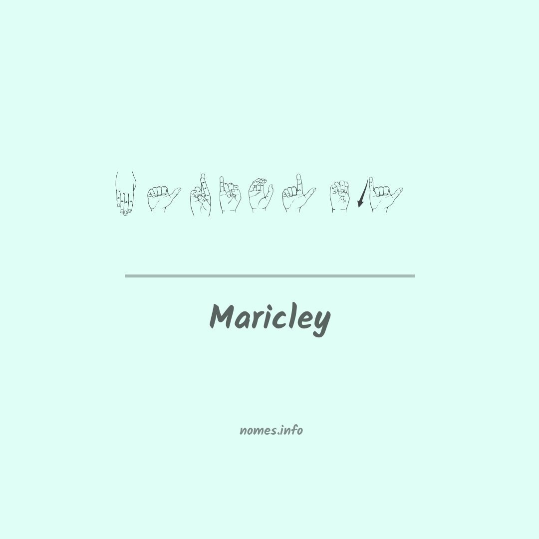 Maricley em Libras