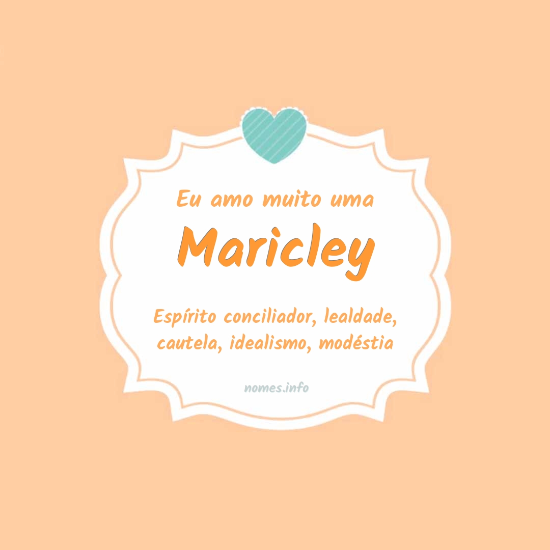 Eu amo muito Maricley