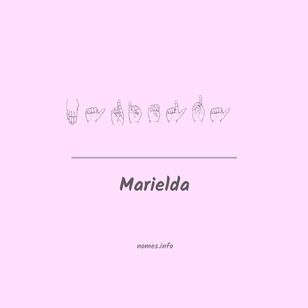 Marielda em Libras