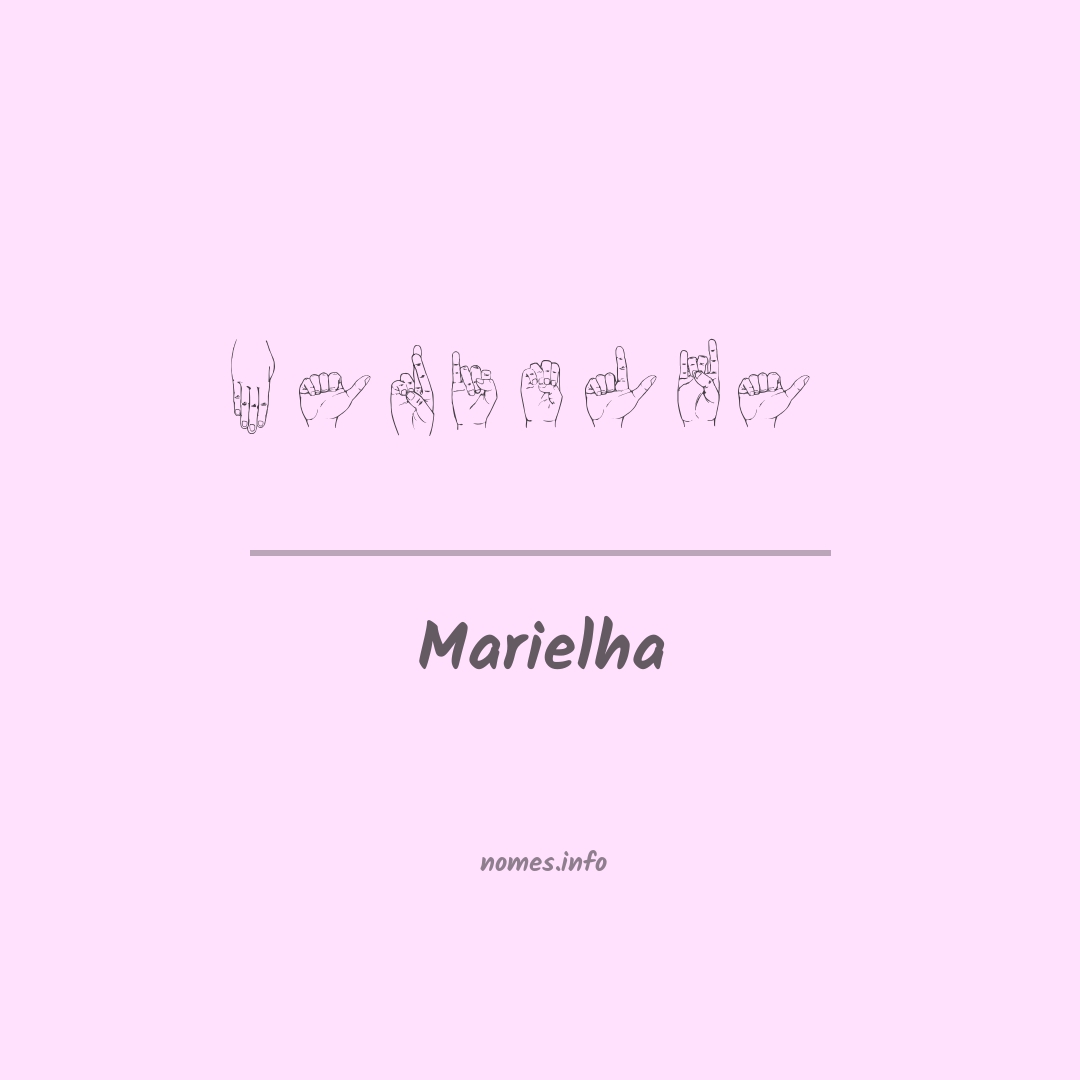 Marielha em Libras