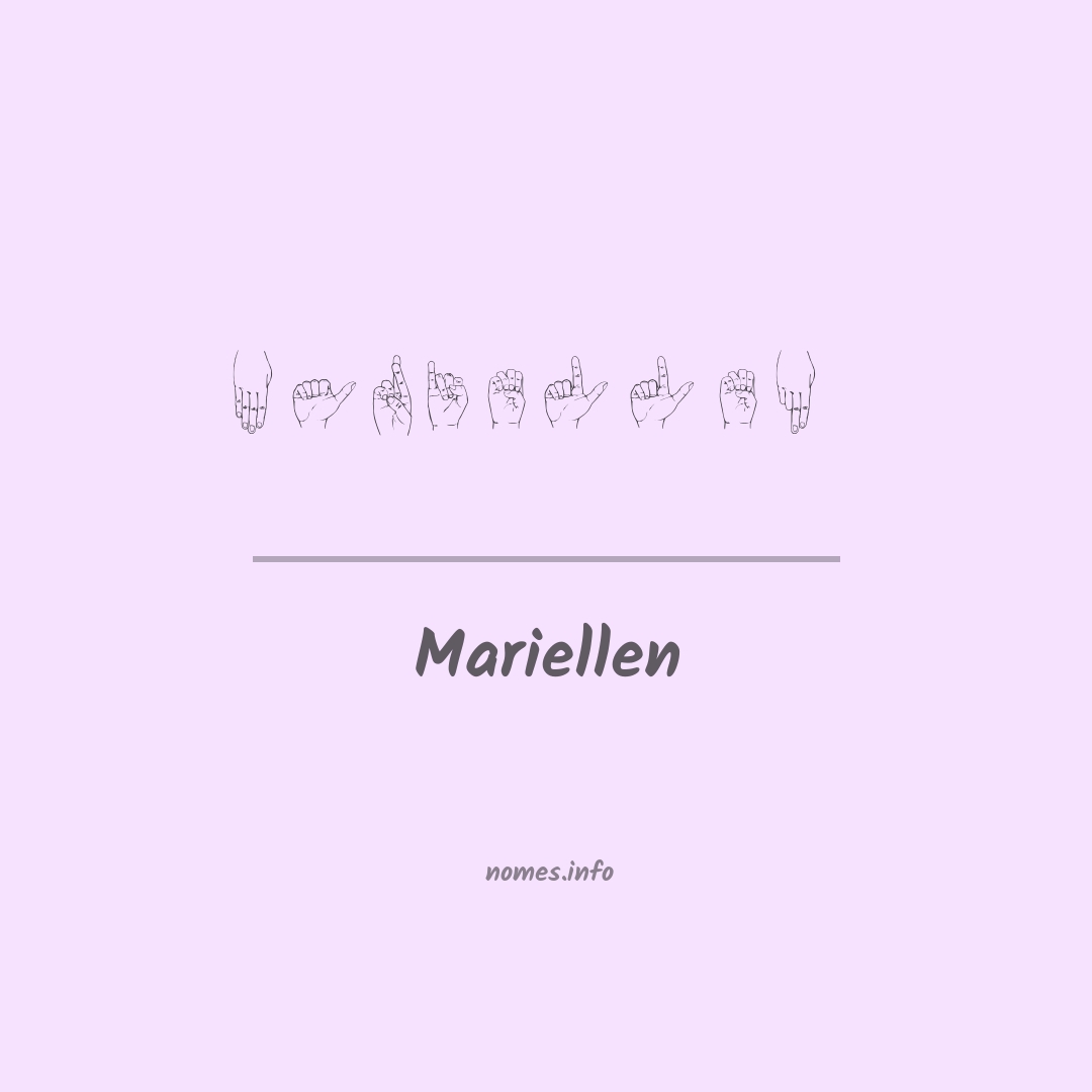 Mariellen em Libras