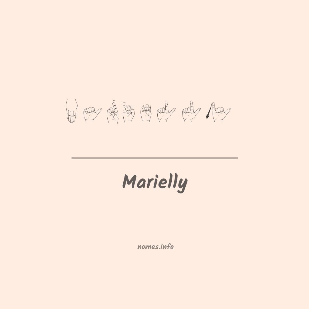 Marielly em Libras