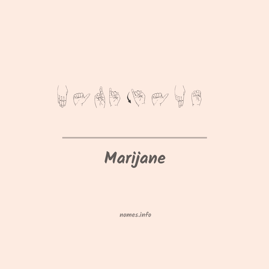 Marijane em Libras
