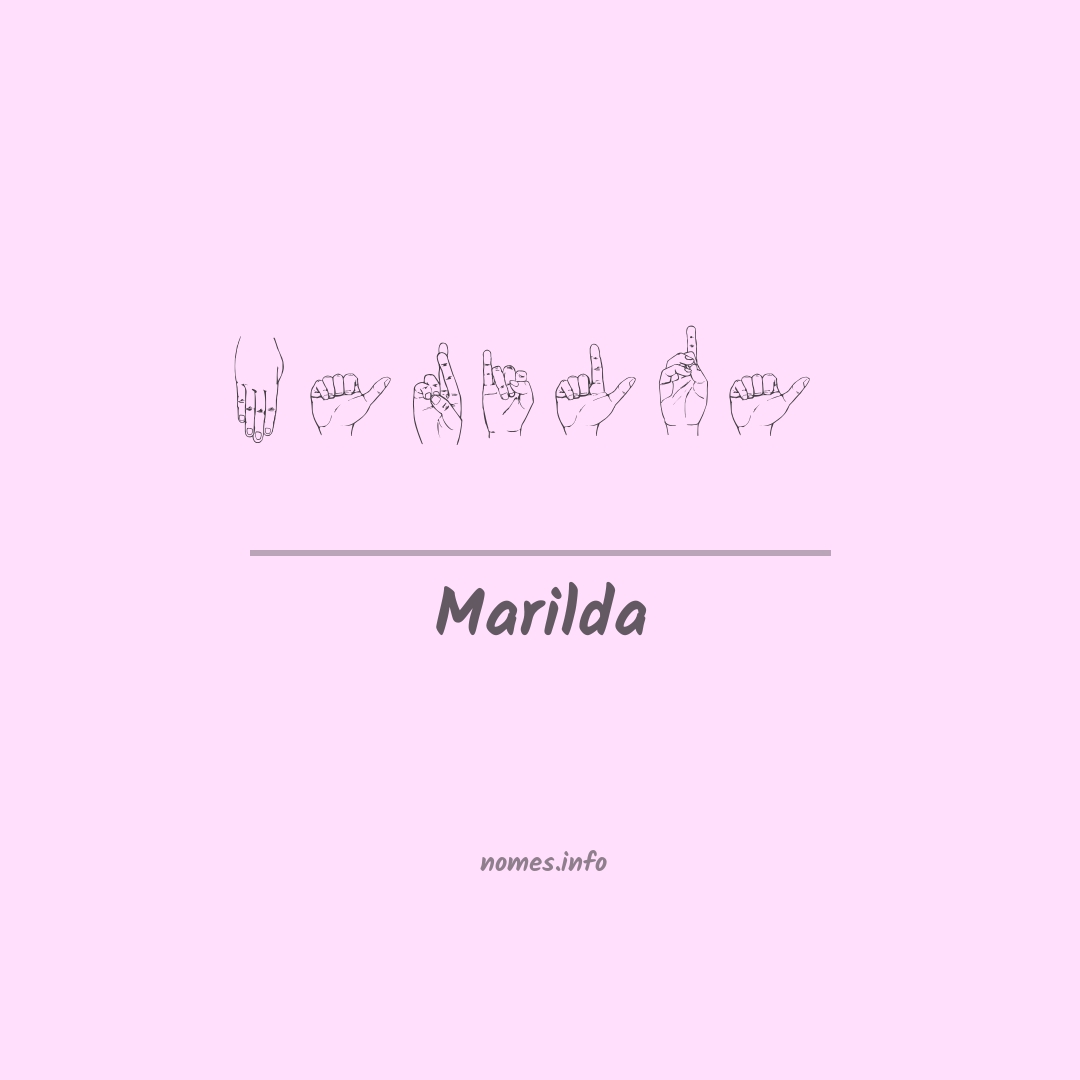 Marilda
em Libras