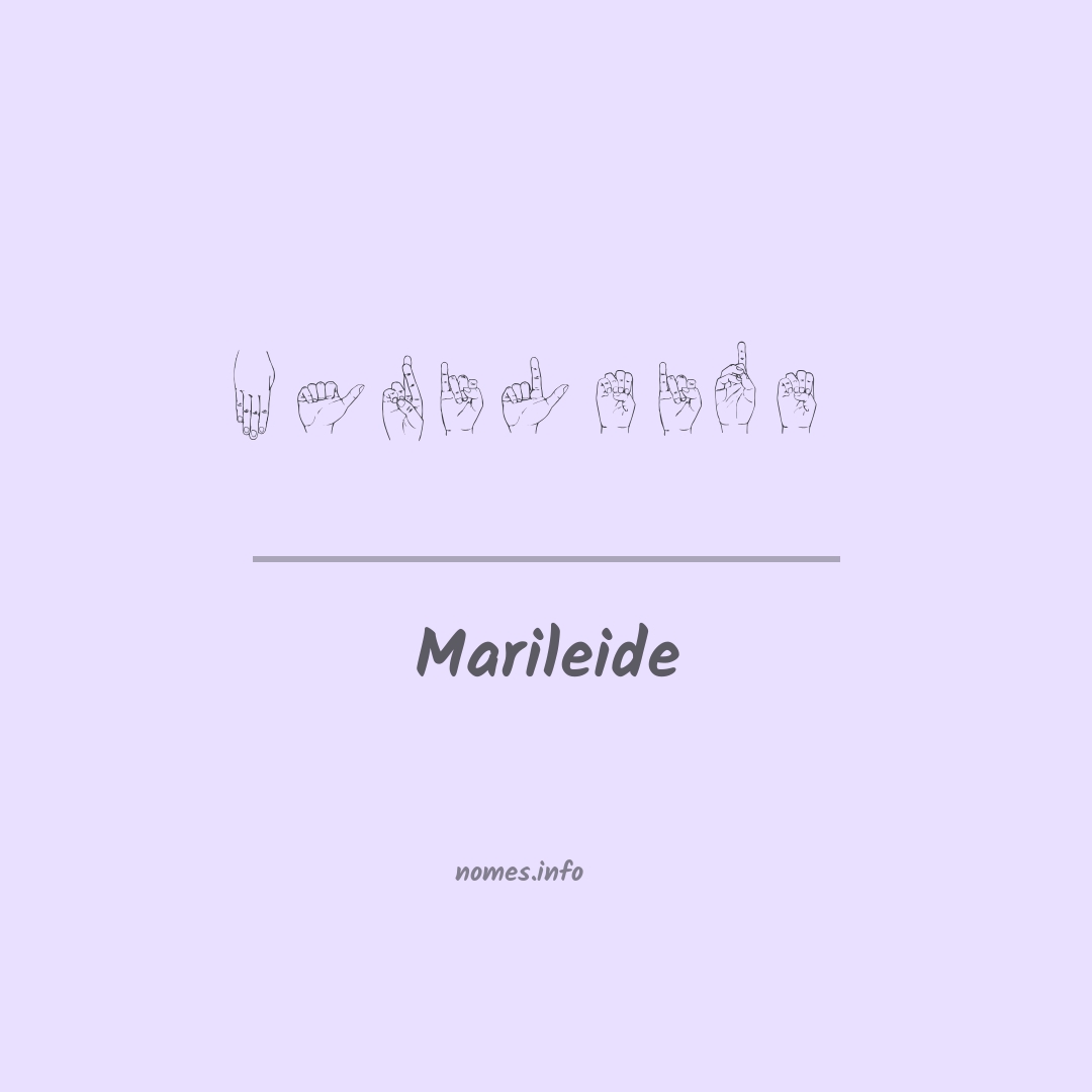 Marileide em Libras