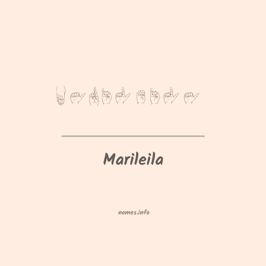 Marileila em Libras