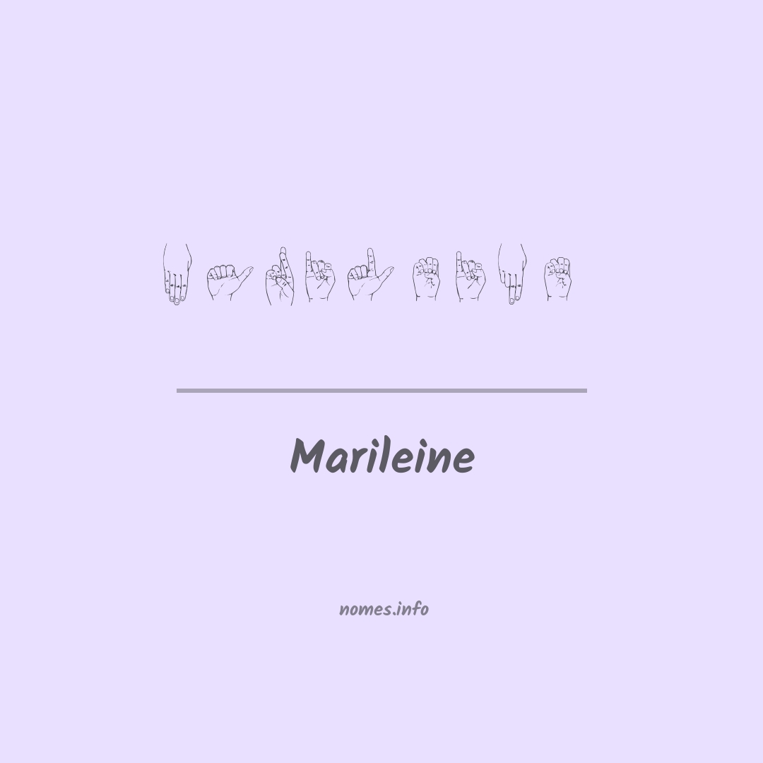 Marileine em Libras