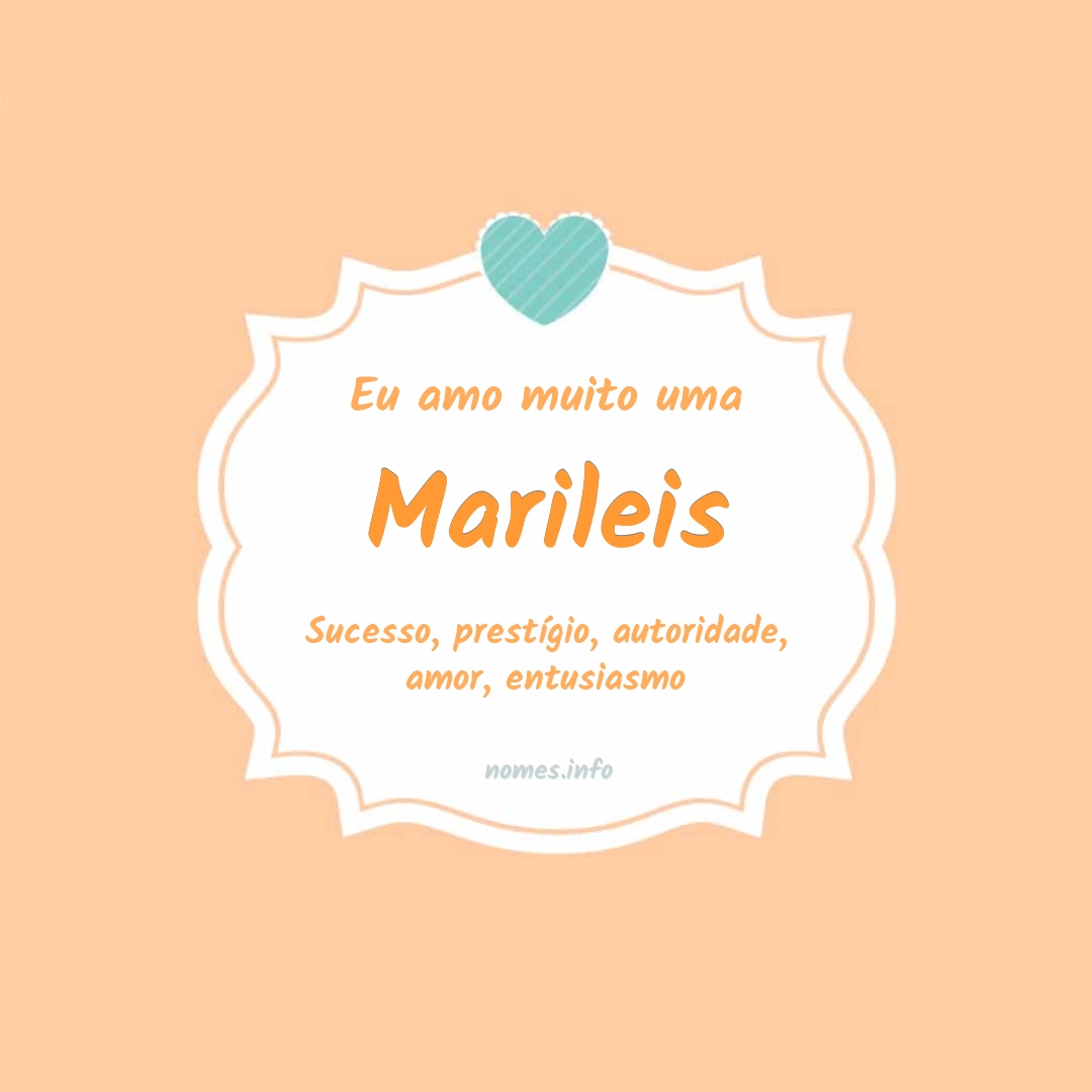 Eu amo muito Marileis Eu amo muito Marileis