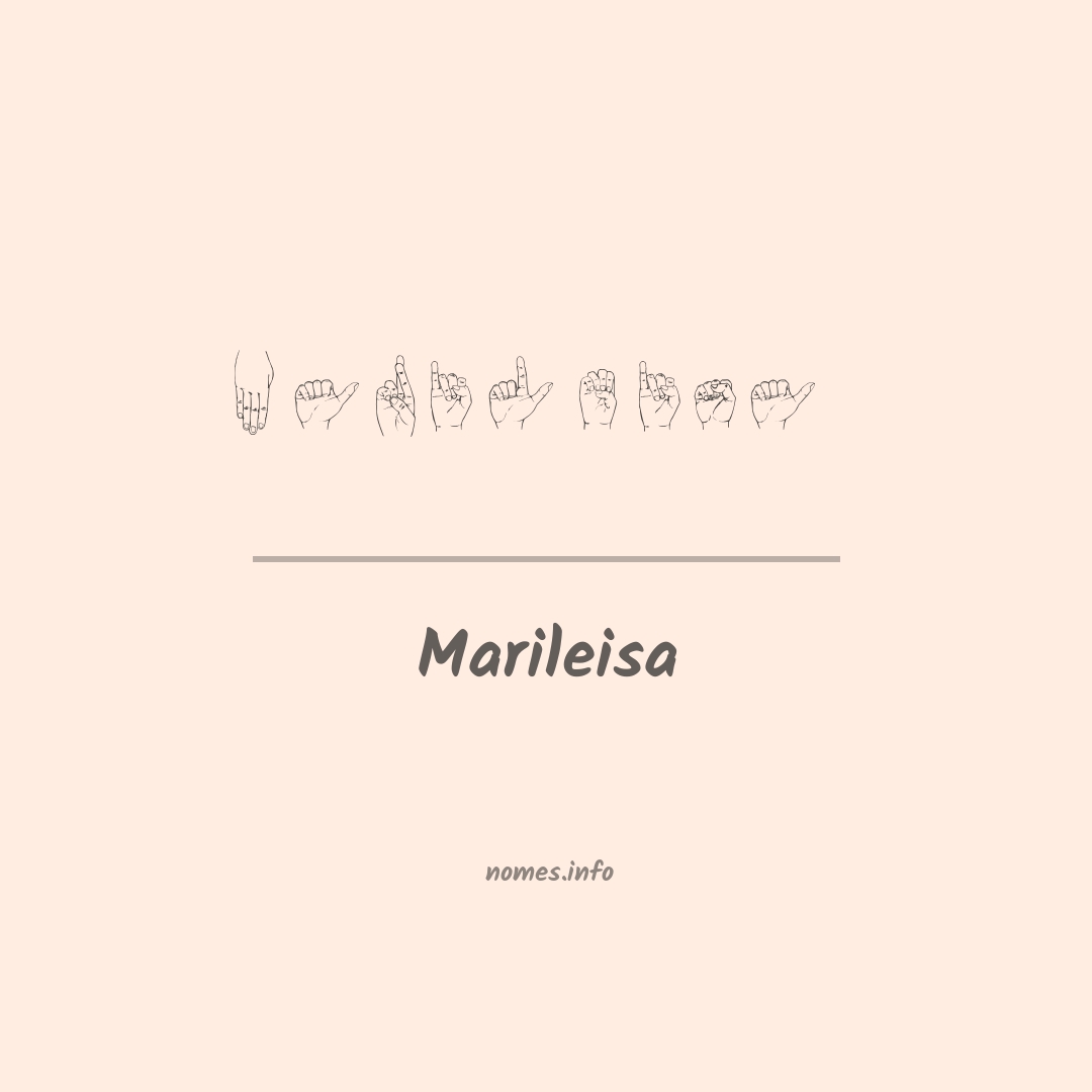 Marileisa em Libras