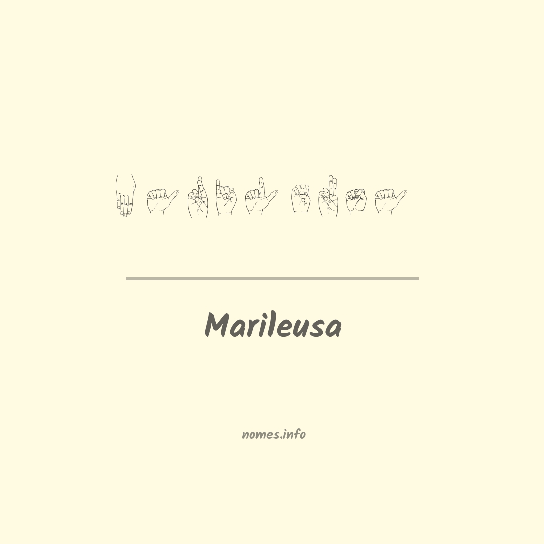 Marileusa em Libras