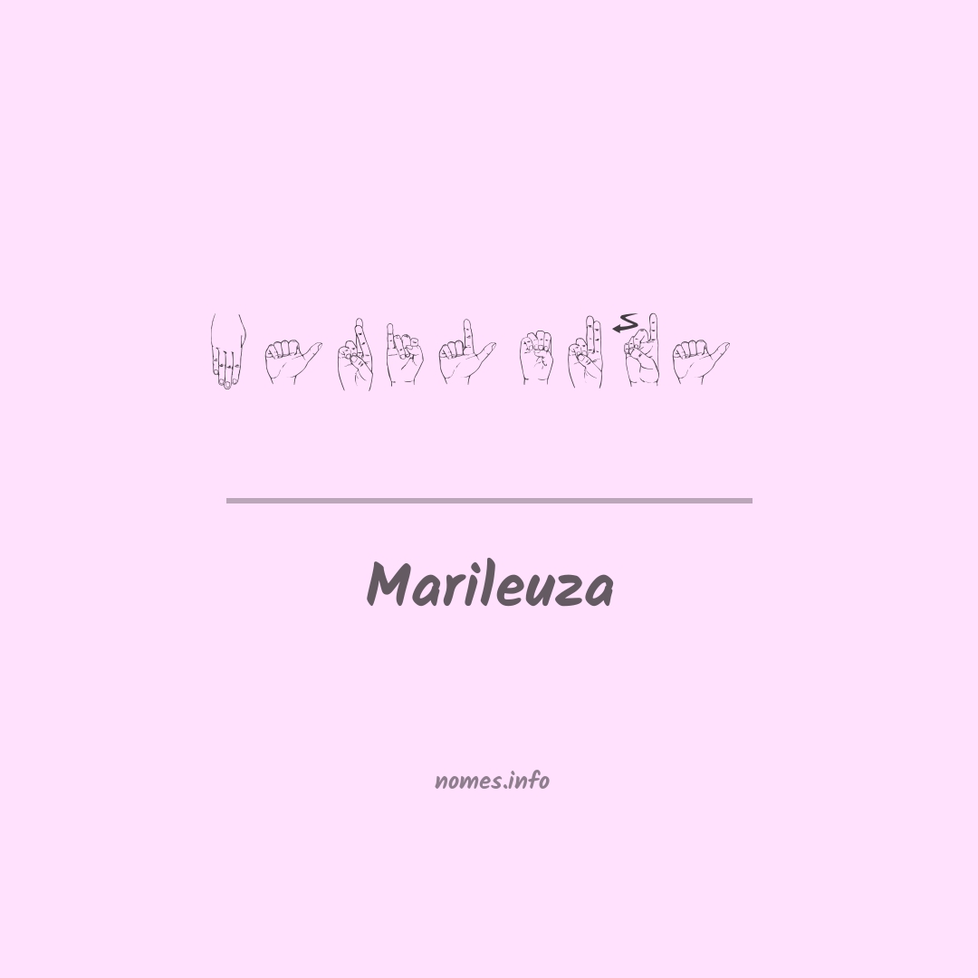 Marileuza em Libras