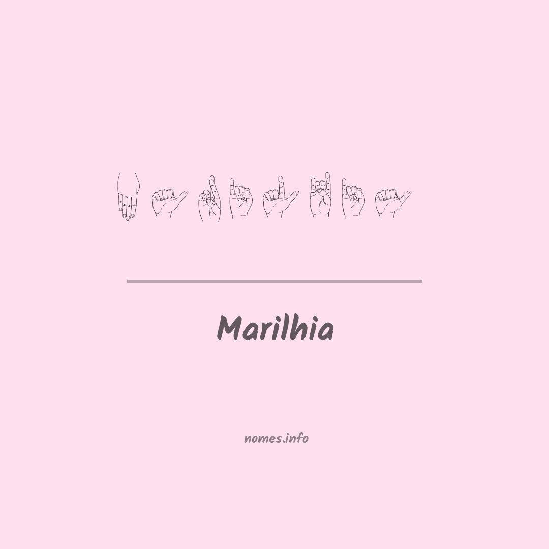 Marilhia em Libras