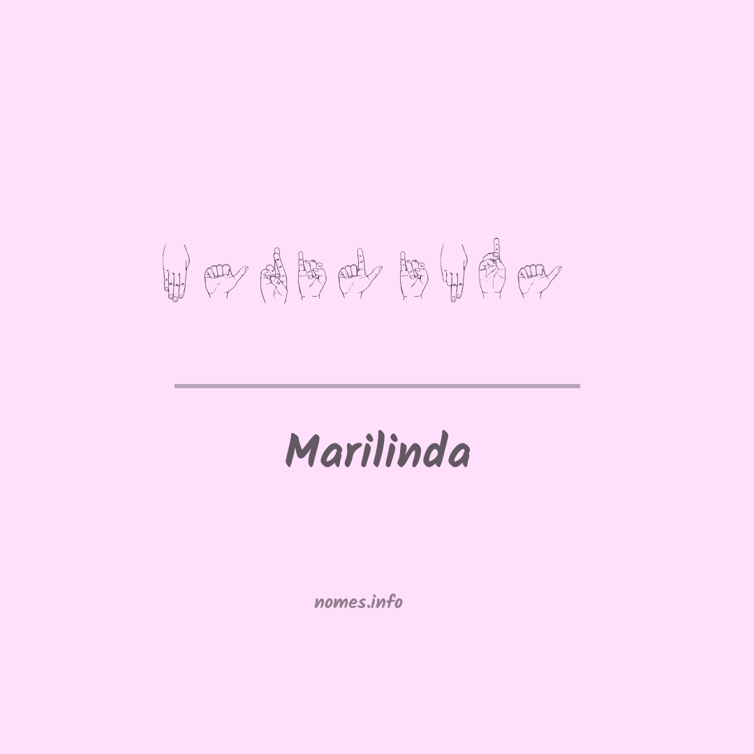 Marilinda em Libras