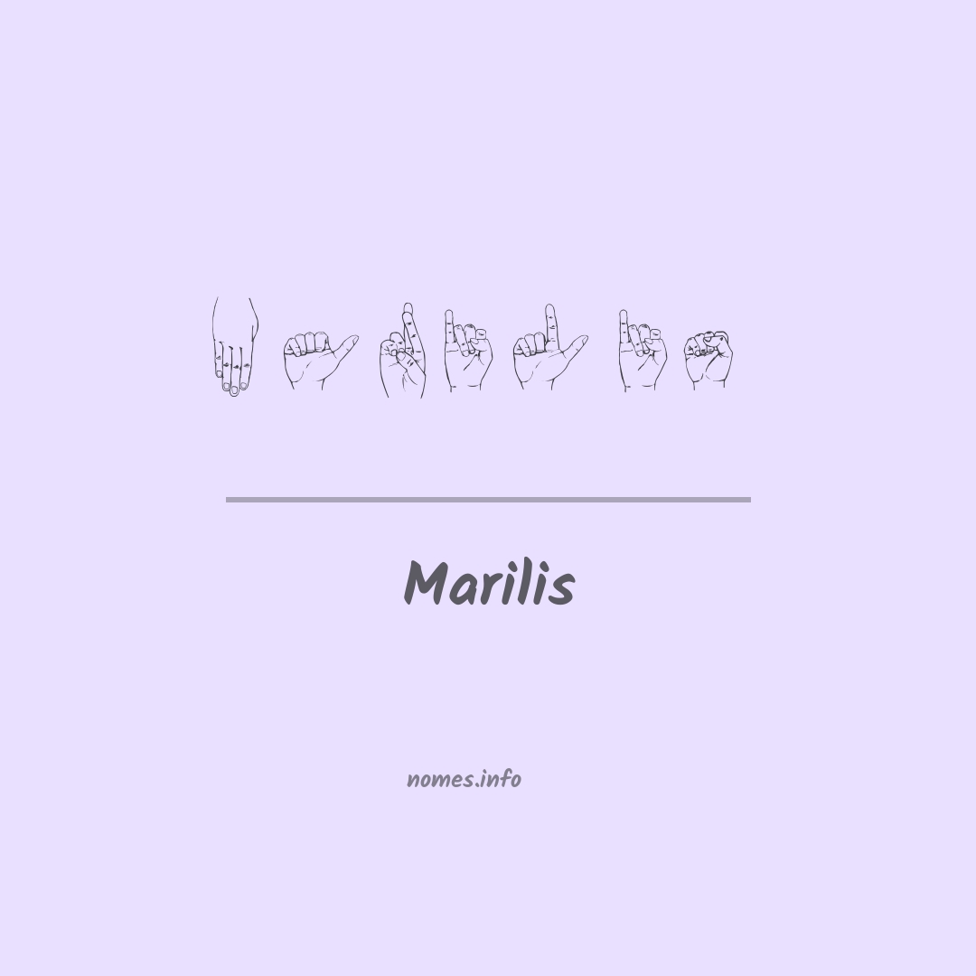 Marilis em Libras Marilis em Libras