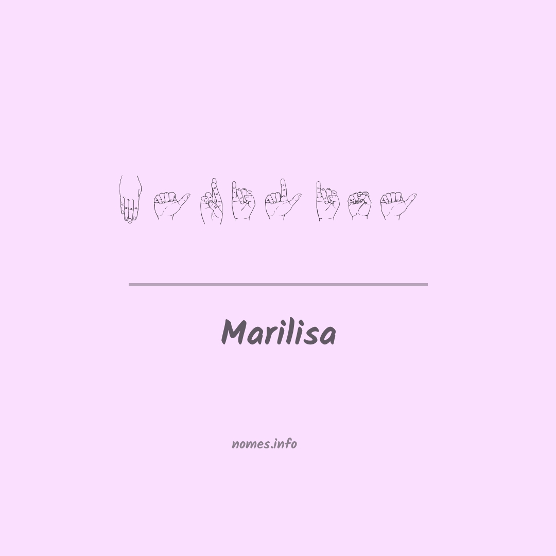 Marilisa em Libras