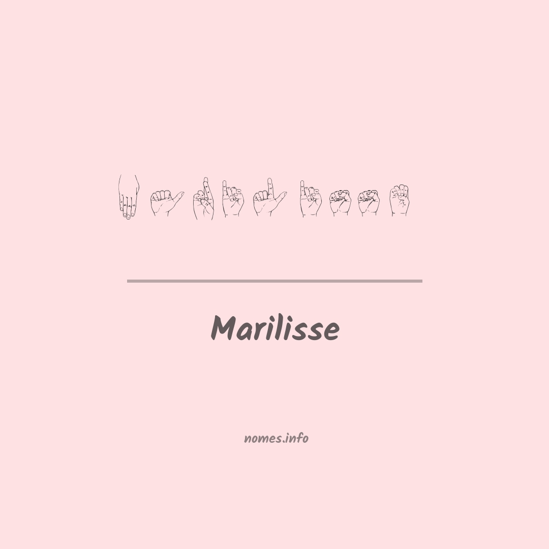 Marilisse em Libras Marilisse em Libras
