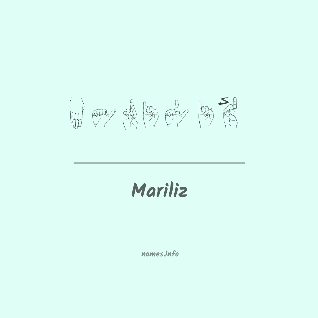 Mariliz em Libras Mariliz em Libras