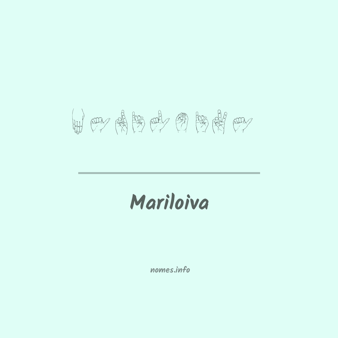 Mariloiva em Libras