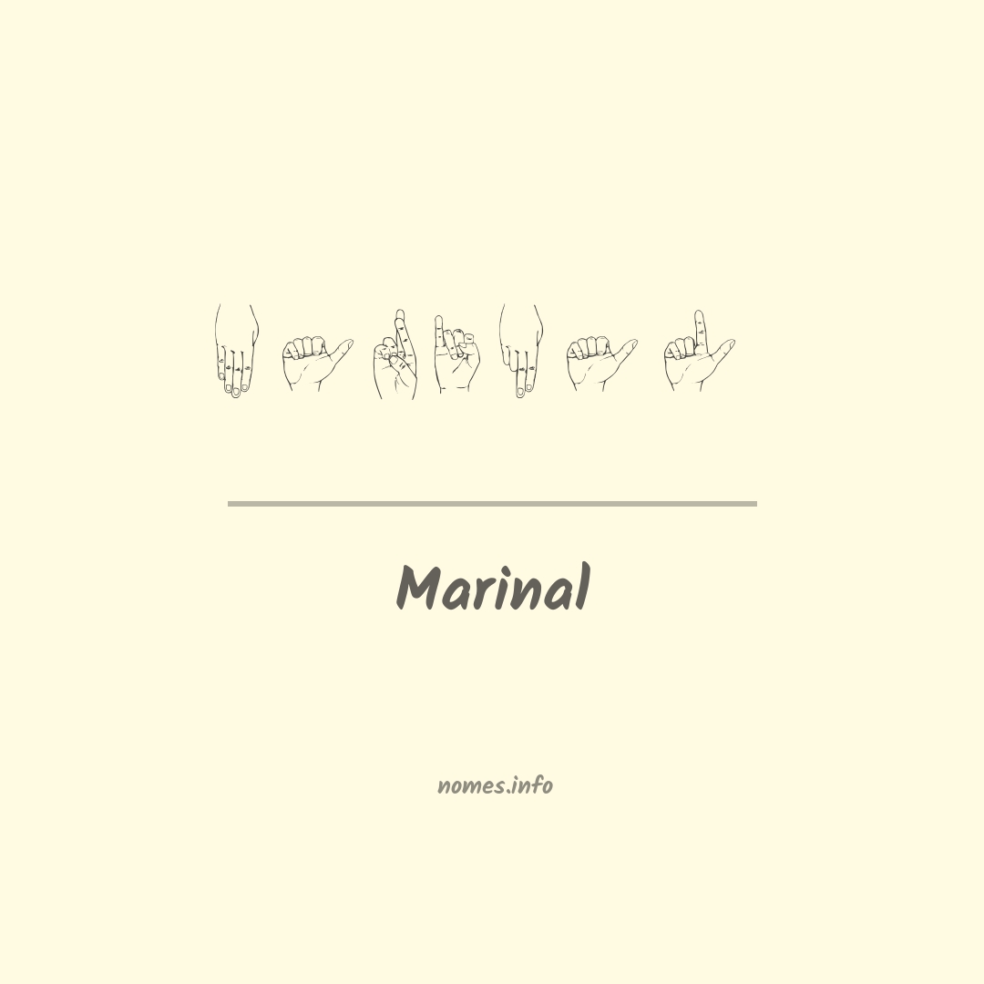Marinal em Libras