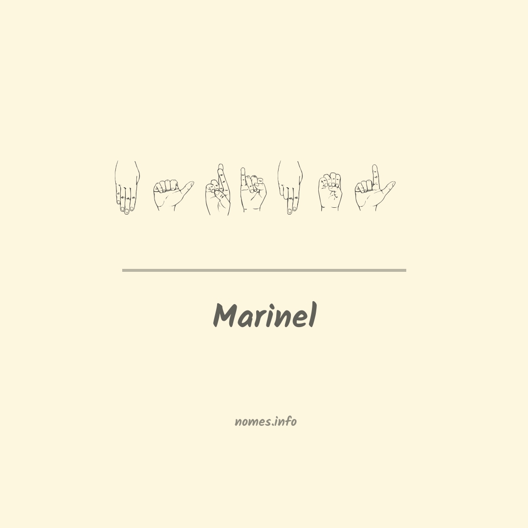 Marinel em Libras