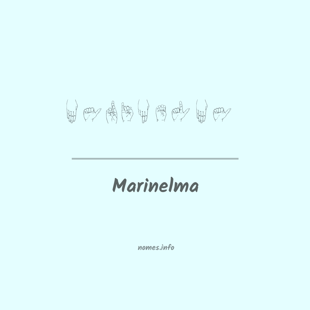 Marinelma em Libras