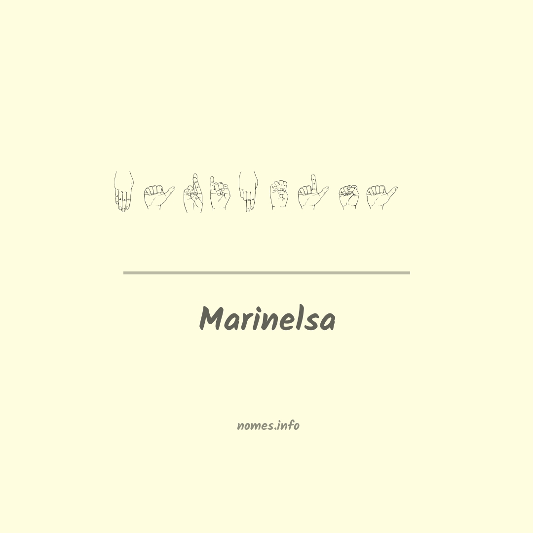 Marinelsa em Libras
