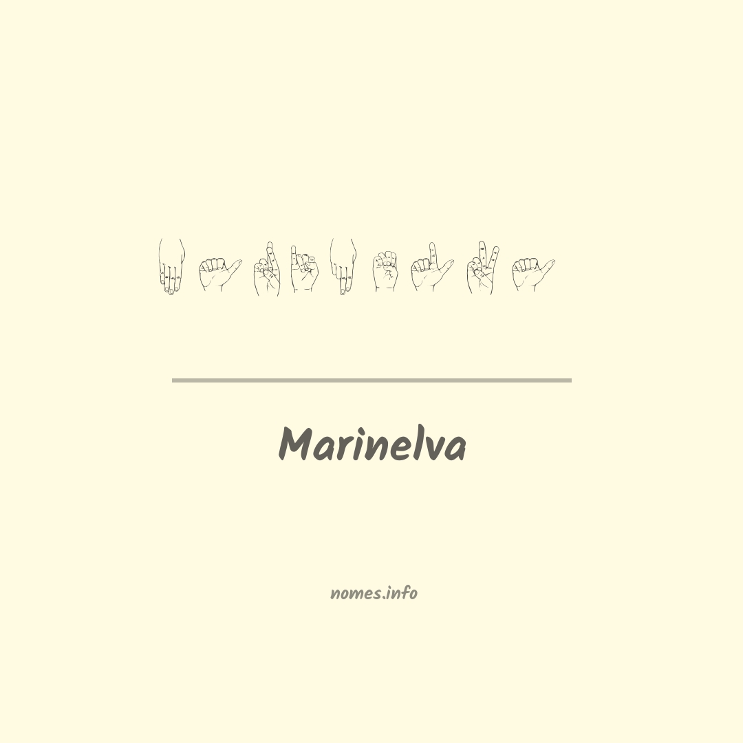 Marinelva em Libras