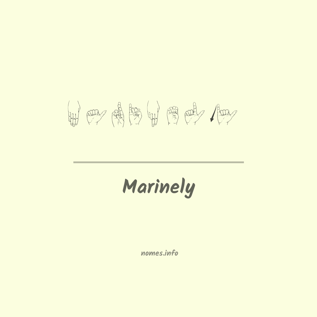 Marinely em Libras