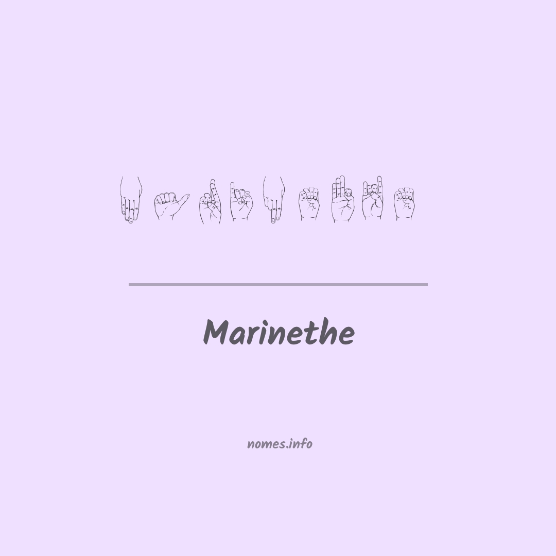 Marinethe em Libras