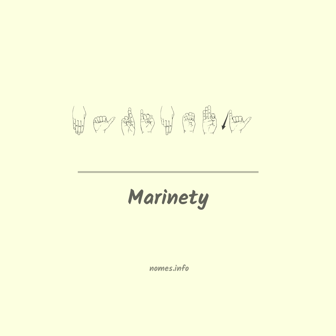 Marinety em Libras
