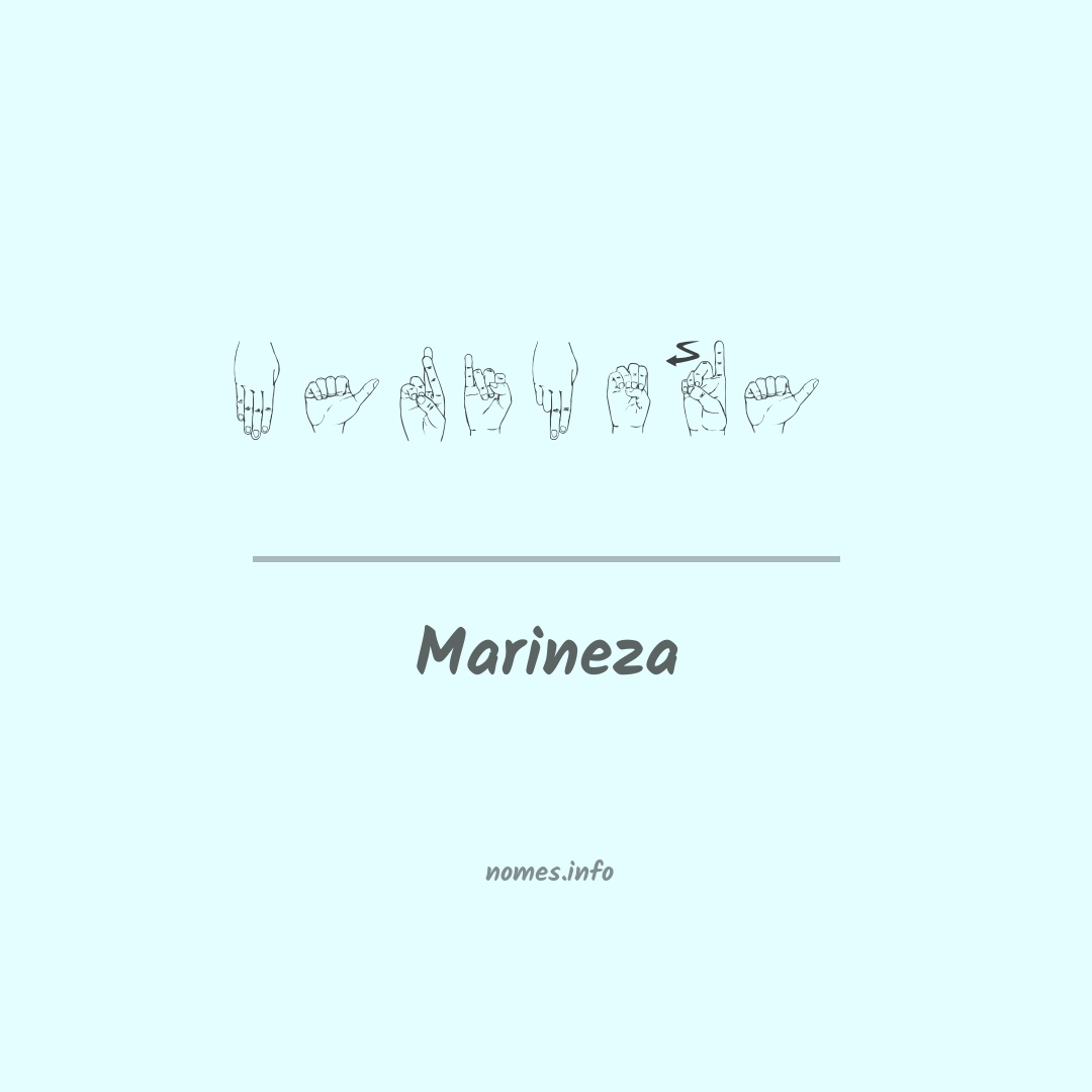 Marineza em Libras