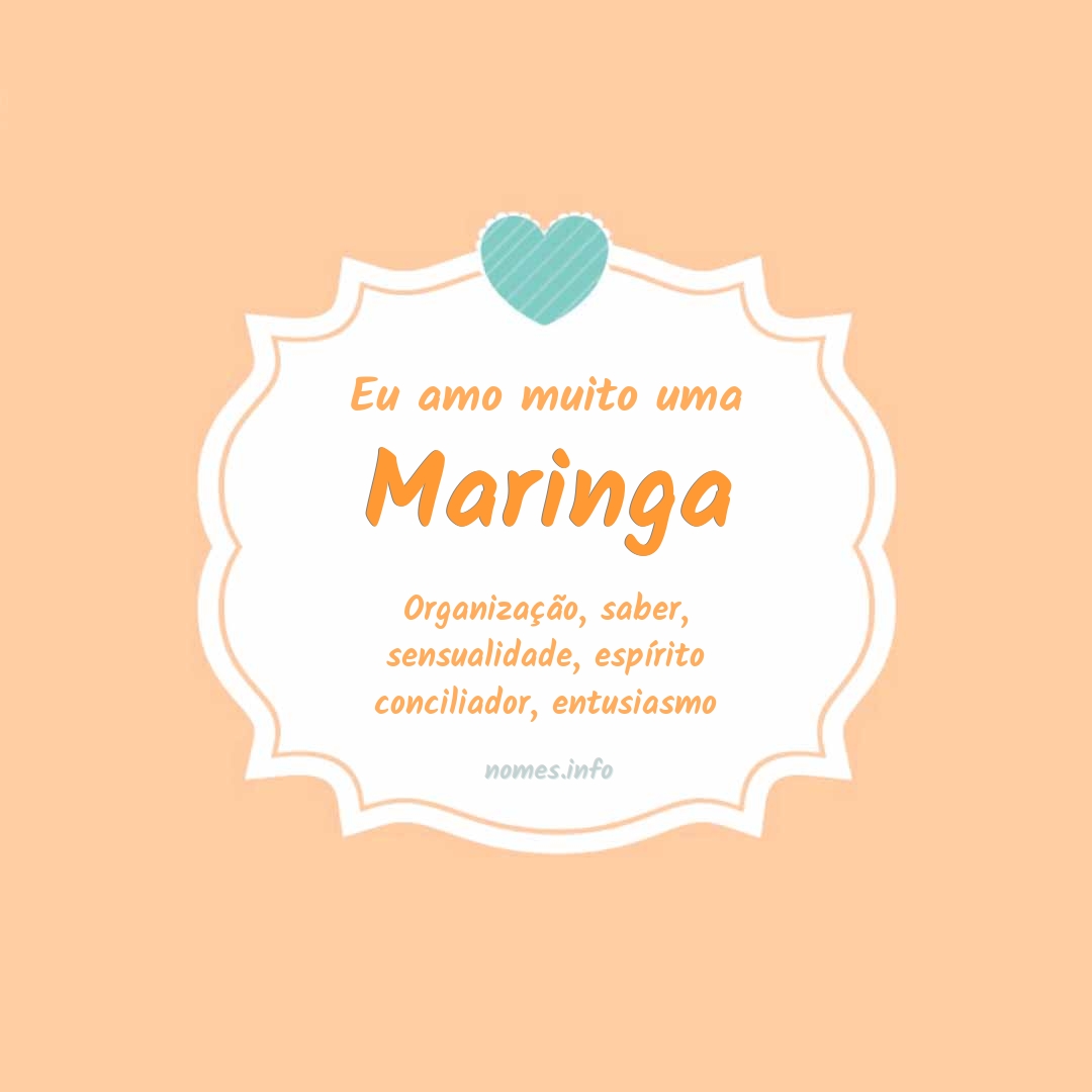 Eu amo muito Maringa