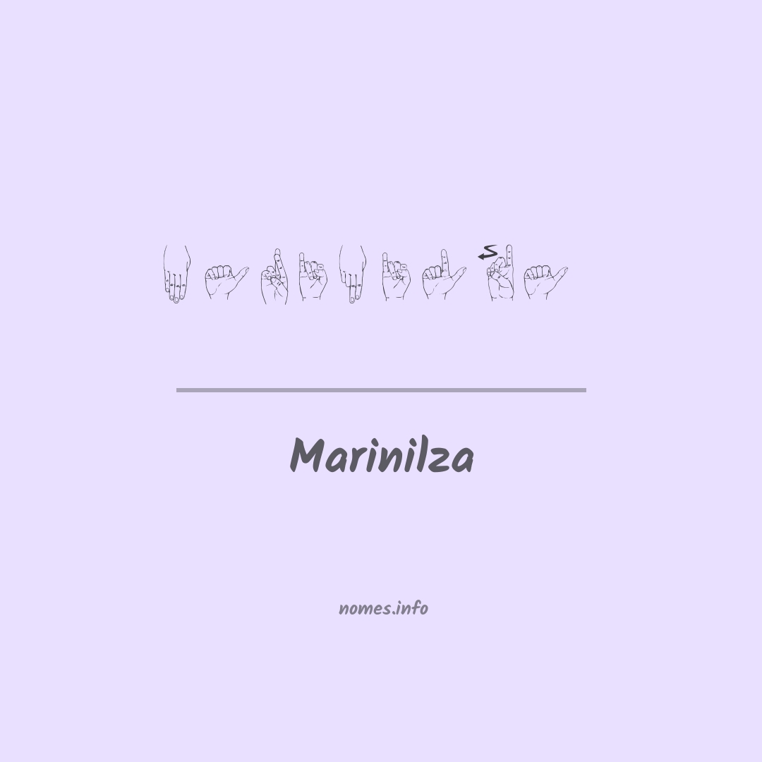 Marinilza em Libras