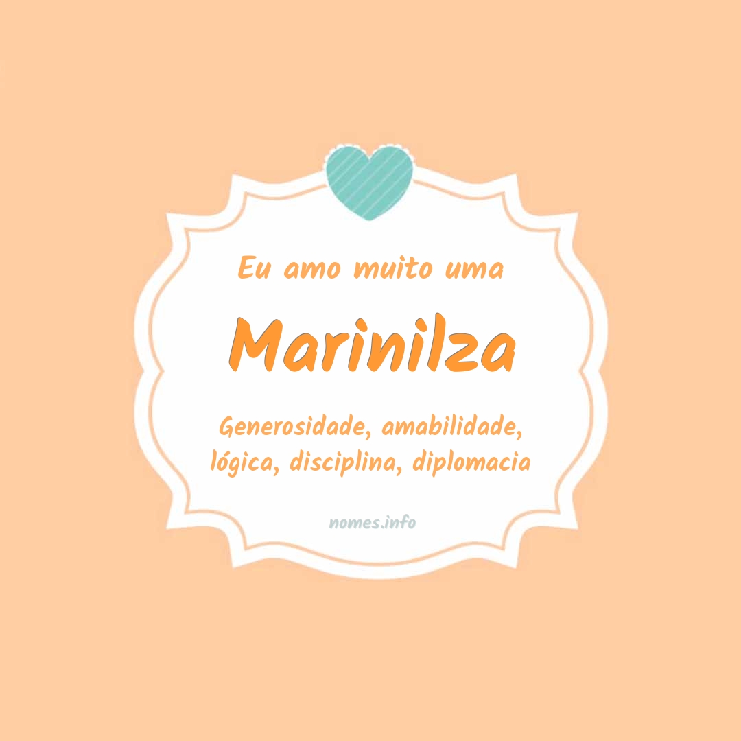 Eu amo muito Marinilza