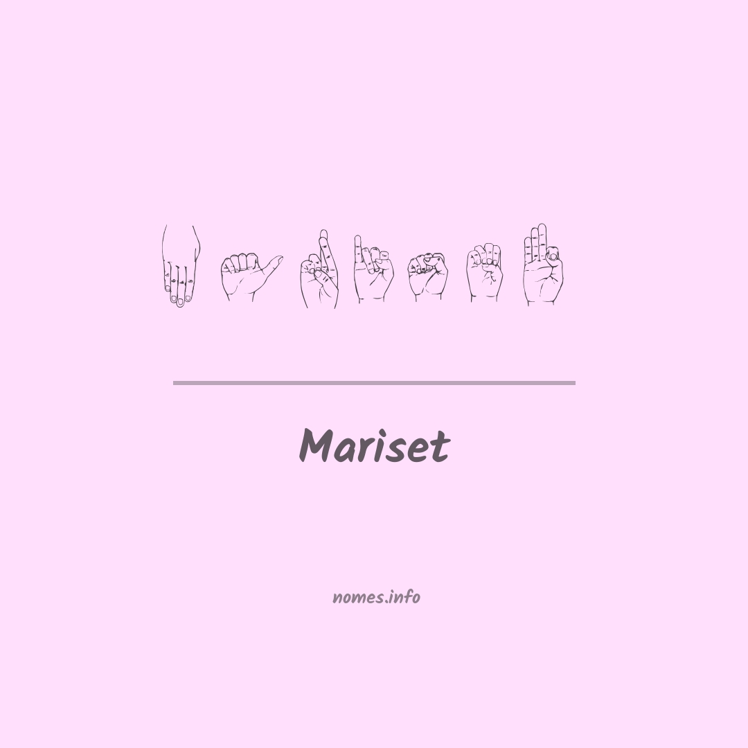 Mariset em Libras